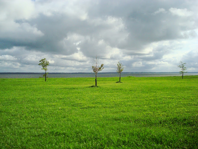 View of the James River.